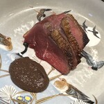 日本料理 別府 廣門 - 臼杵　天然鴨　キモタレ