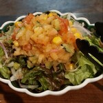 大衆鉄板 たぎつ屋 - たぎつやサラダ