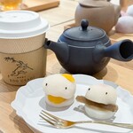 和洋菓子 EDO USAGI - 花びら餅と栗大福