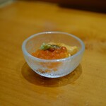 鮨 井上 - イクラとウニ