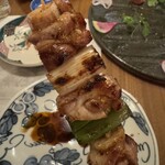 じどりや 穏座 - 雌肉のねぎま