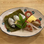 かもめ食堂 - 牡蠣の昆布焼き