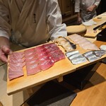 恵比寿 鮨 ふじまさ - 切り身