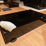 恵比寿 鮨 ふじまさ - 隅に置く、スミイカ、、、(爆)と、冗談も、大将が楽しすぎる♥