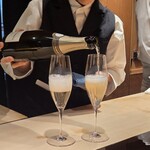 恵比寿 鮨 ふじまさ - シャンパン