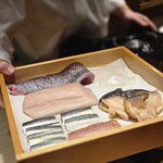 恵比寿 鮨 ふじまさ - ネタ箱