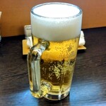 和食処 大ばん - 一杯目の生ビール