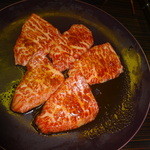 京松蘭 - タレ焼き3種　イチボ