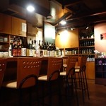 墨亭丸岡 - （2014/4月）カウンター席