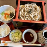 和食麵處 Sagami 美濃加茂店 - ざるそば（二段）お好みランチ