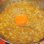 肉鍋 亀田 - 〆のカレーめし@380 