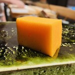 鮨 かうと - 玉✨(龍のたまごを使用だからこそ、この美しい山吹色)