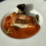 ガーデンキッチン かるめら - 魚介のトマト煮込み　スープ仕立て