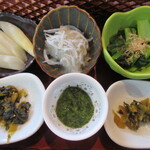 人と木 - 博多ラーメンに付く小鉢