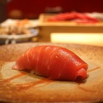鮨 しみづ - 28日間熟成 京都舞鶴産本鮪中トロ