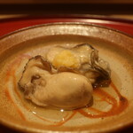 鮨 しみづ - 九十九島牡蠣 太白胡麻油仕立て
