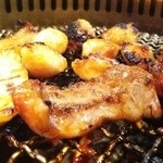 焼肉五苑 - 辛うまセット ジューシーカルビ ココロ 豚バラ ぼんじり890円
