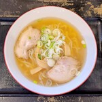 会津喜多方ラーメン 坂新 - 朝ラーメン 600円