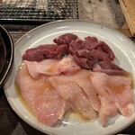 ロバタノカリスマ - 朝引き鶏の2種盛り