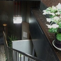 新宿割烹 中嶋 - 階段を下りて地下１Fへ