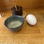 せんしゅう - 無料トッピングの生卵
