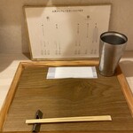 なにわ麺次郎 然 - 着丼前