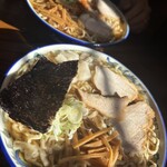 ケンちゃんラーメン - 中華そば　普通　脂身入り