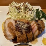 とんかつ しお田 - 希少32°C豚ロースかつ（2025年1月19日撮影）
