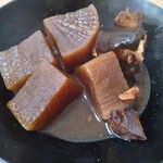 いこま寿司 - 利き酒セットについてくる１品　ぶり大根