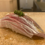 鮨 もりなり - 鯵〜あたり葱がたまりません〜