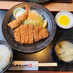 とんかつ一代 - 日替わりランチ　ロースかつ