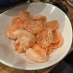 三代目 鳥メロ - 先付けのえびせん