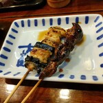 大吉 - はさみねぎま160円　きも140円