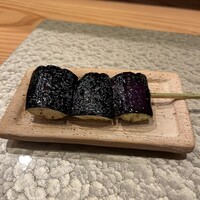 平乃家 - ナス オリーブオイルと藻塩