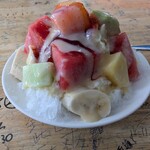 渡船頭海之氷 - くだものミルク小