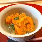 霜止出苗 - 香箱蟹とウニ