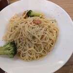 薩莉亞 - 青醤培根麺