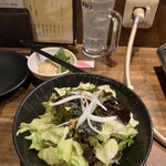 ホルモンビストロ 瞬 - チョレギサラダ(ハーフ)