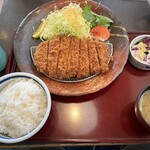 こだわりとんかつひかり亭 - 特上ロースかつ定食（税込1,848円）