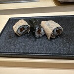 鮨 いわ貴 - 助六巻き　お初です