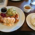 和洋創作 Cafe&Lunch 陽だまり - 料理写真:タルタルチキン南蛮フライランチ
