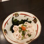磯料理・炭火焼海峡 - 白子ポン酢  ¥850
