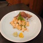 磯料理・炭火焼海峡 - 活つぶ貝刺身  ¥1,150  ちっちゃっ