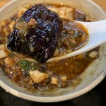 中国郷菜 壺厨天 - 揚げナスと麻婆豆腐