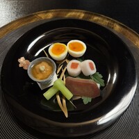 瓢亭 本店 - 瓢亭玉子　このわた　唐墨