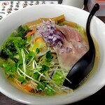 らぁ麺 亀我楽 - 野菜らぁ麺