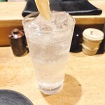 白金 酉玉 - レモンサワー