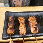 白金 酉玉 - つくね、ひざがしら、ソリレス