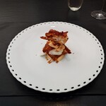 ベルエキップ - ▷デザート
      ◯千枚葉の見る不意
      ミルフィーユをスプーンで切ると
      『パリパリッ、パリパリッ』と
      葉を踏みしめた様なパリッと音が面白い❗️