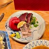 炉ばた 灯台 - 料理写真:鰆、鰹、鮪の刺身盛合わせ